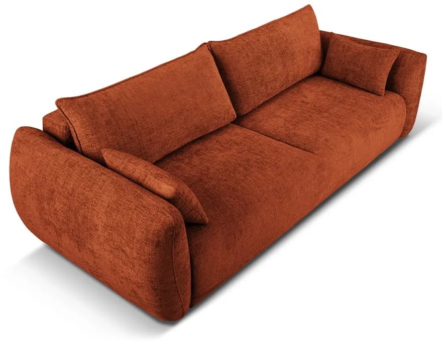 Narancssárga kanapé 240 cm Matera – Cosmopolitan Design