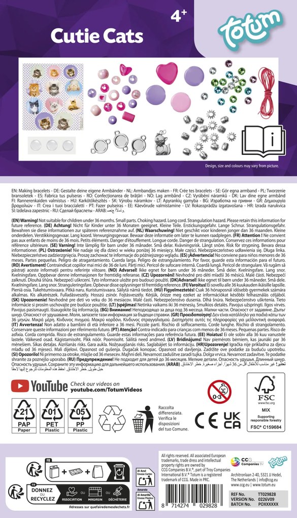 Cicás Totum karkötő készítő szett