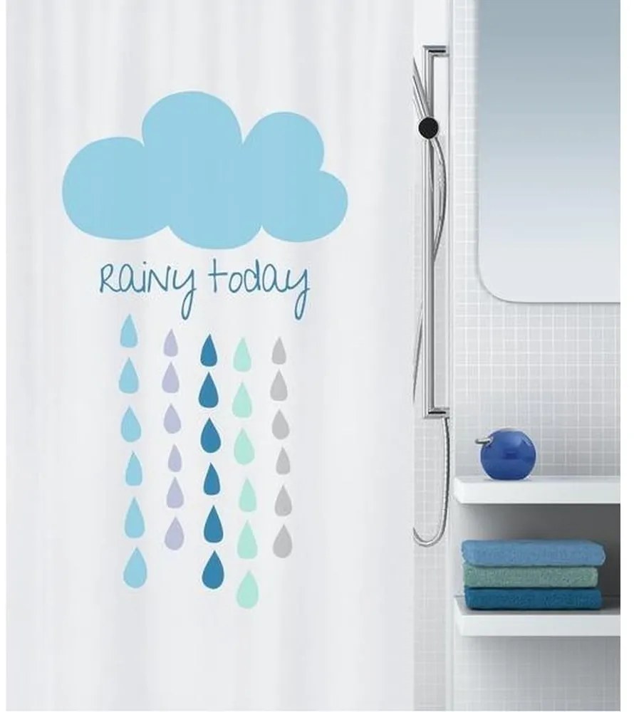 Zuhanyfüggöny 180x200 cm Cloud – Spirella