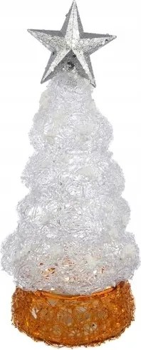 Világító karácsonyfa akril karácsonyi dekoráció Led dekoráció Usb dekoratív 45cm