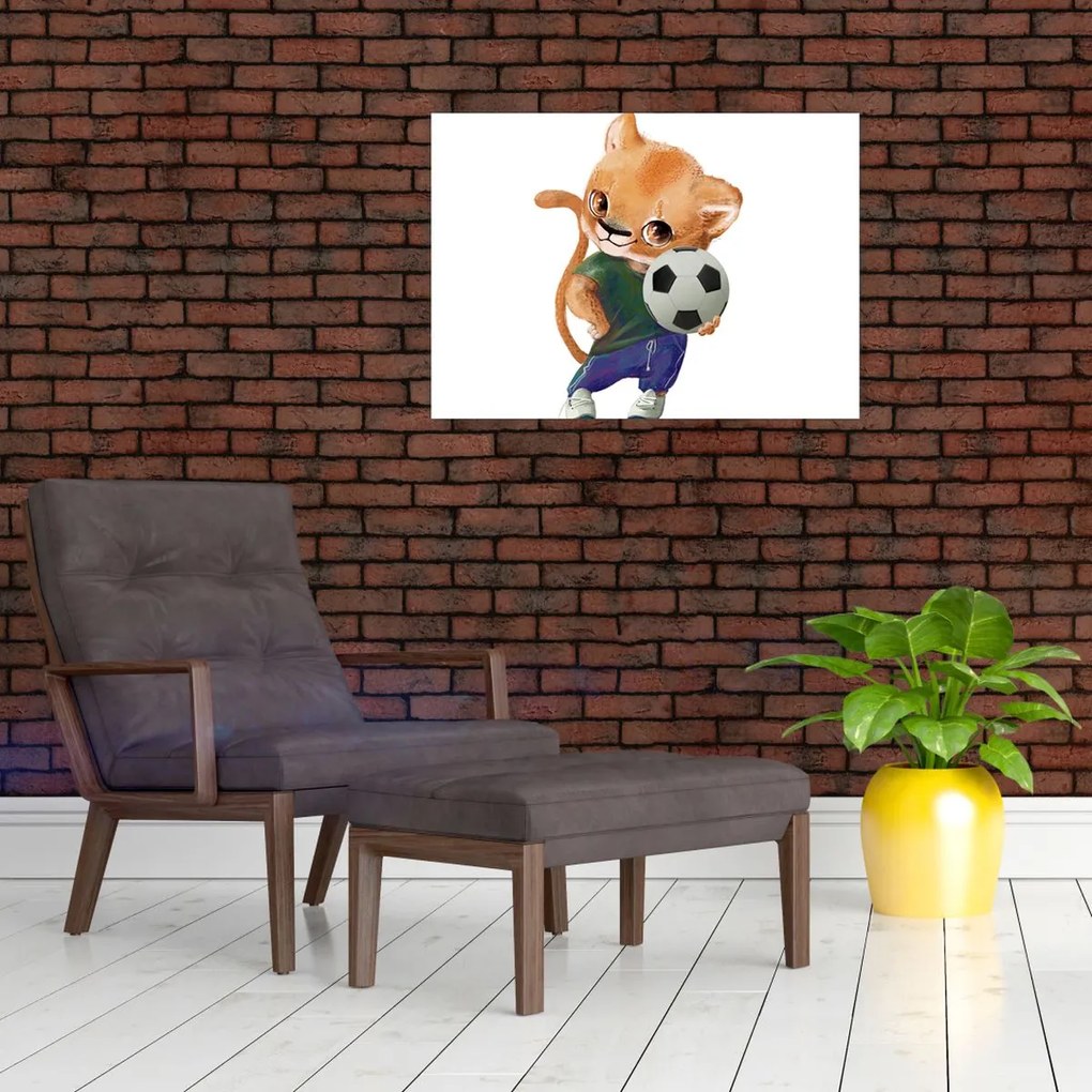 Üveg kép - Akvarell állatka N⁰4 (70x50 cm)