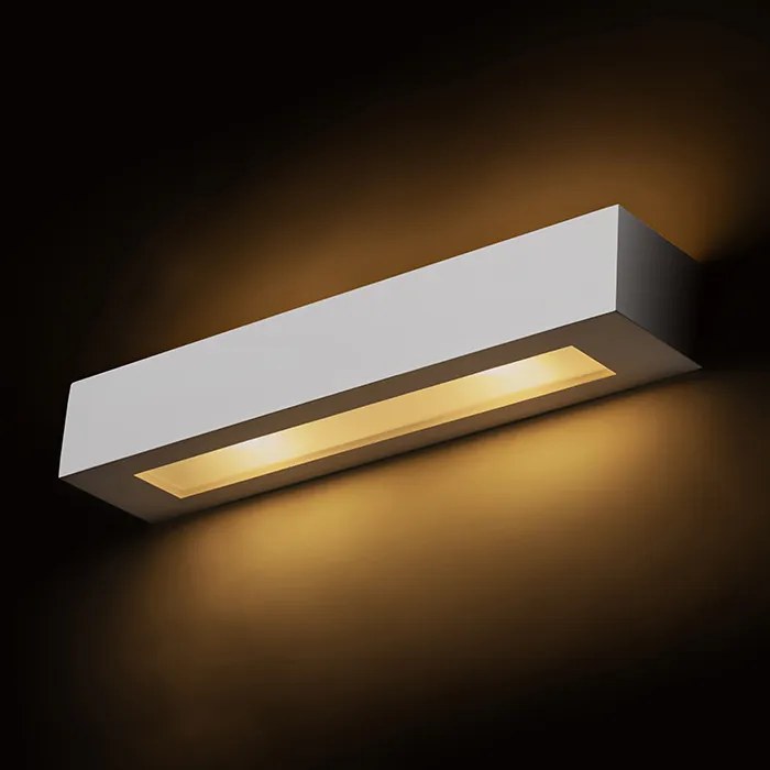 RENDL ROLO 45 fali lámpa gipsz 230V LED E14 2x11W
