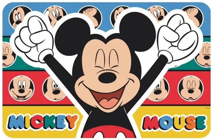 Disney Mickey tányéralátét színes