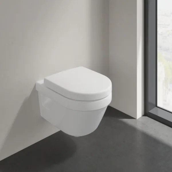 Villeroy & Boch 4687R001 - Függesztett WC ARCHITECTURA kerámia/fehér