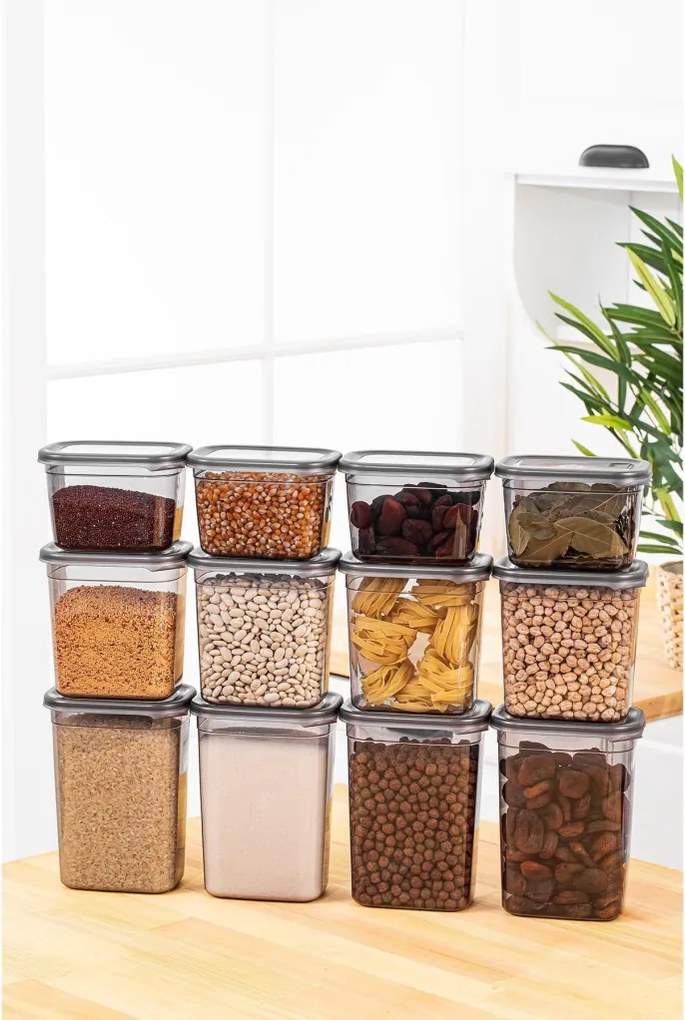 Ételtároló doboz készlet 3 x 4 db