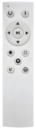 LED Dimmelhető mennyezeti lámpa VENTA LED/60W/230V 2700-6500K  + távirányító