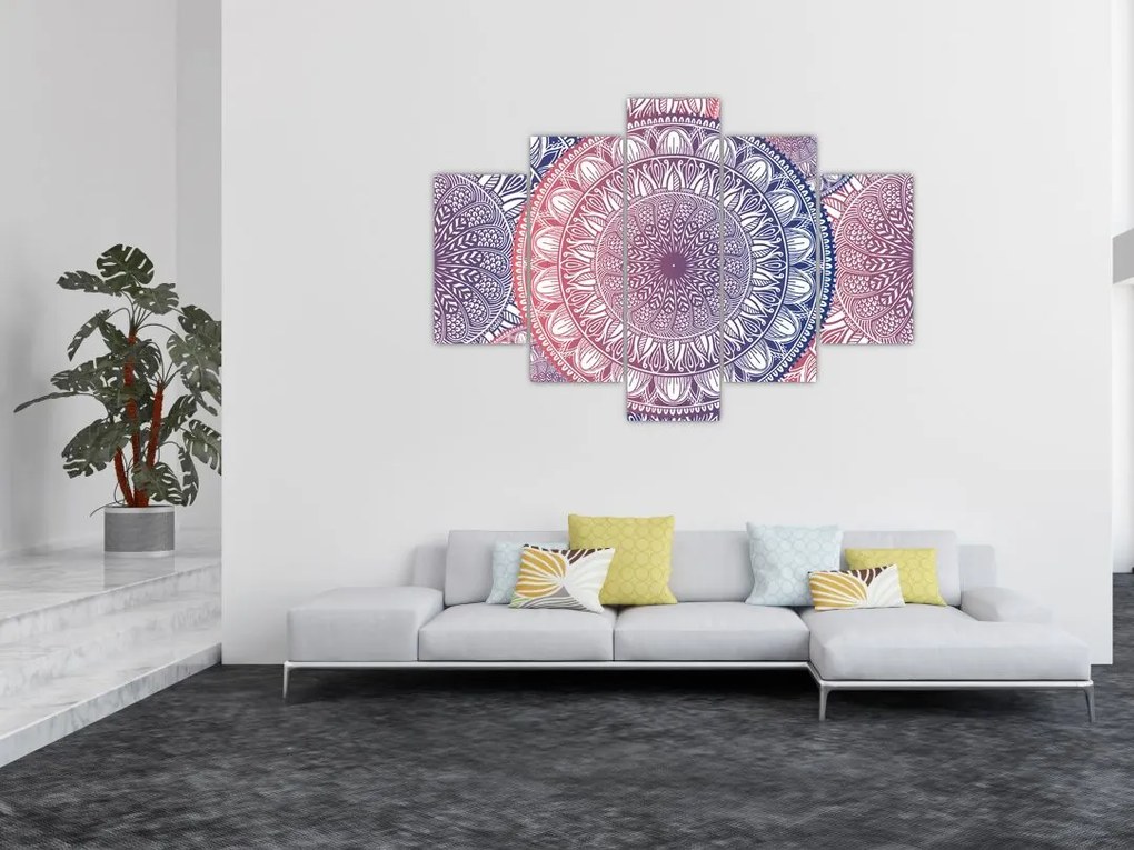 Mandala kép (150x105 cm)