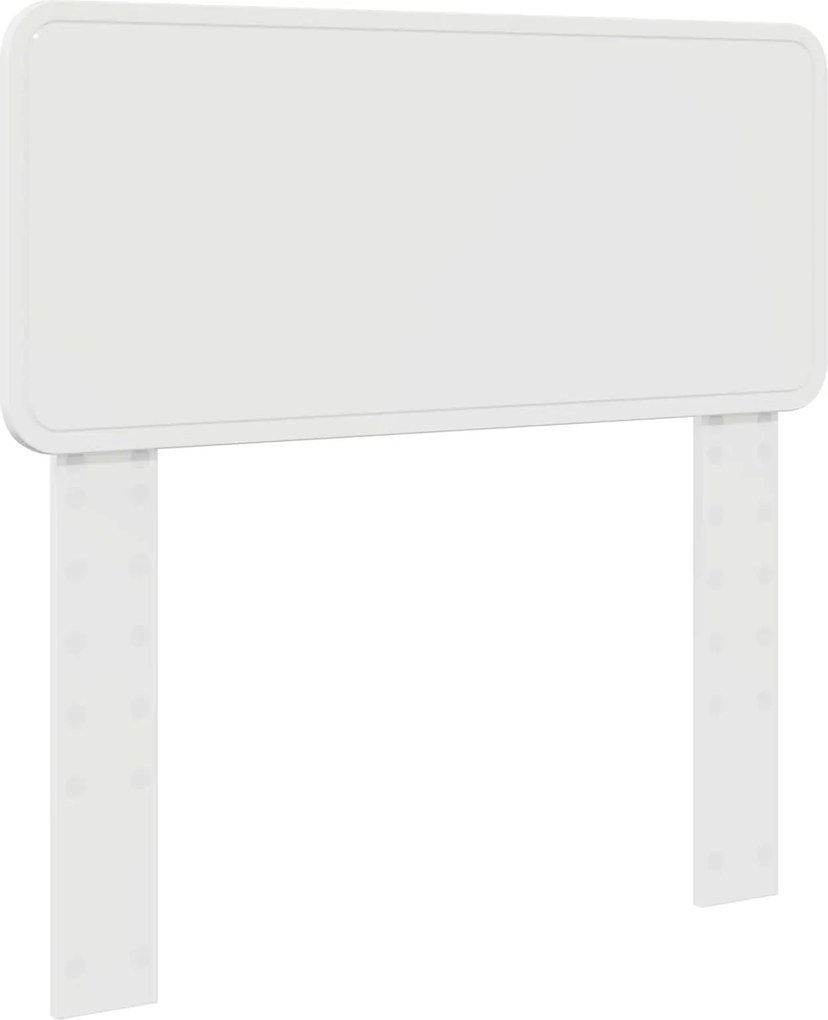 vidaXL Fejtámla Fényes Fehér 100 cm Faanyag