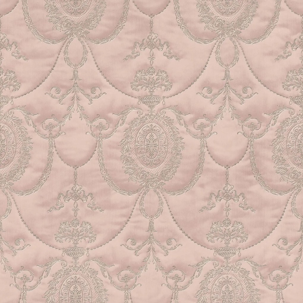 Vinyl tapéta dísz rózsaszín elegáns glamour trianon rasch