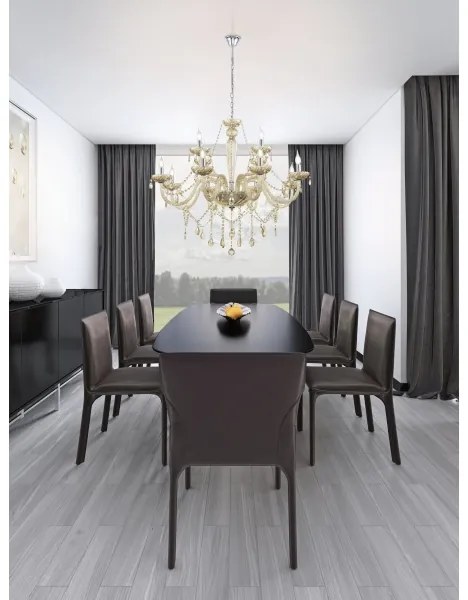 Eglo 39094 - Csillár BASILANO 12xE14/40W/230V