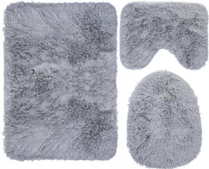 Fürdőszobai Szőnyeg Szett 3AZ1BEN Gyorsan Száradó Fürdőszobai Csúszásgátló