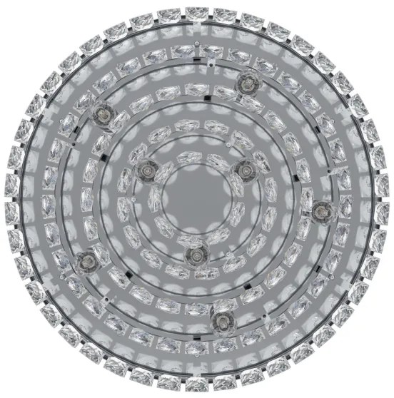 Eglo 39489 - Mennyezeti lámpa VALPARAISO 8xE14/40W/230V