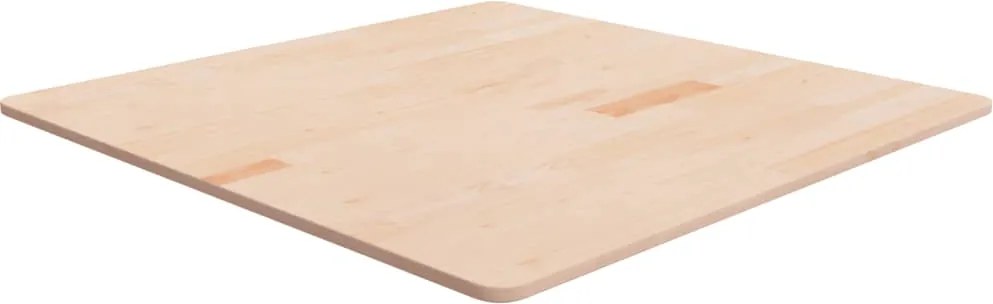 vidaXL kezeletlen tömör tölgyfa négyzet asztallap 90x90x1,5 cm