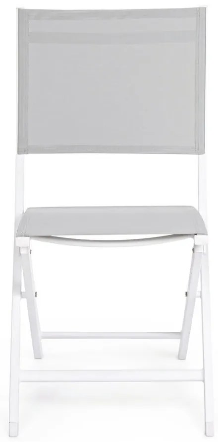 Fehér fém kerti szék Elin – Bizzotto