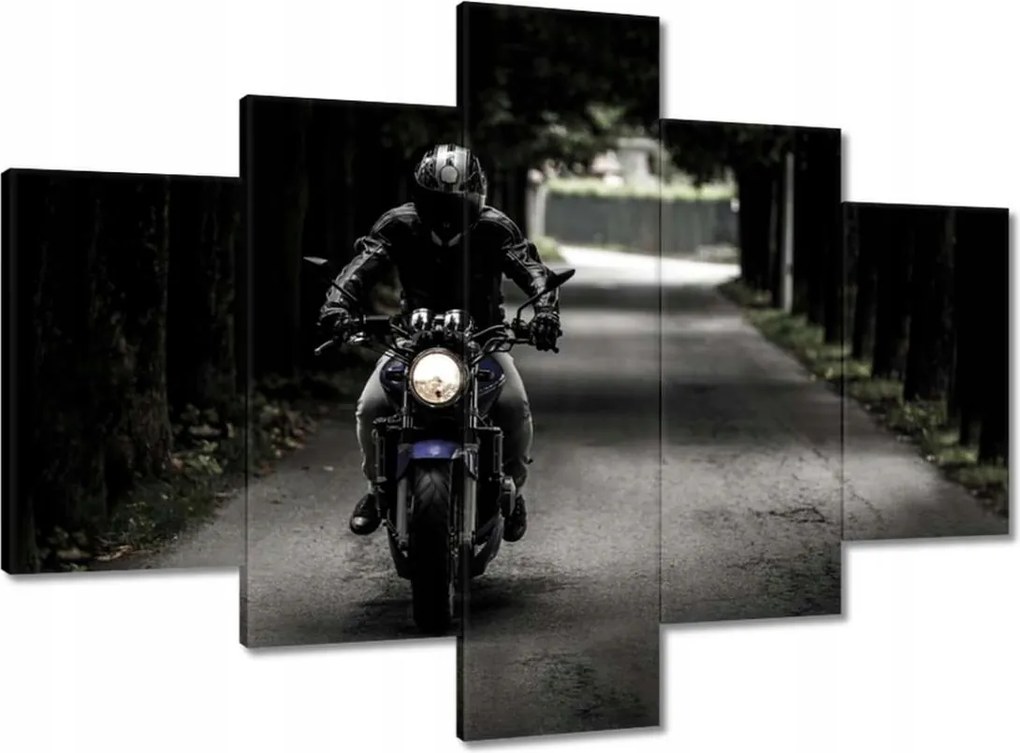 Vászonkép 100x70 Motoros tökéletes