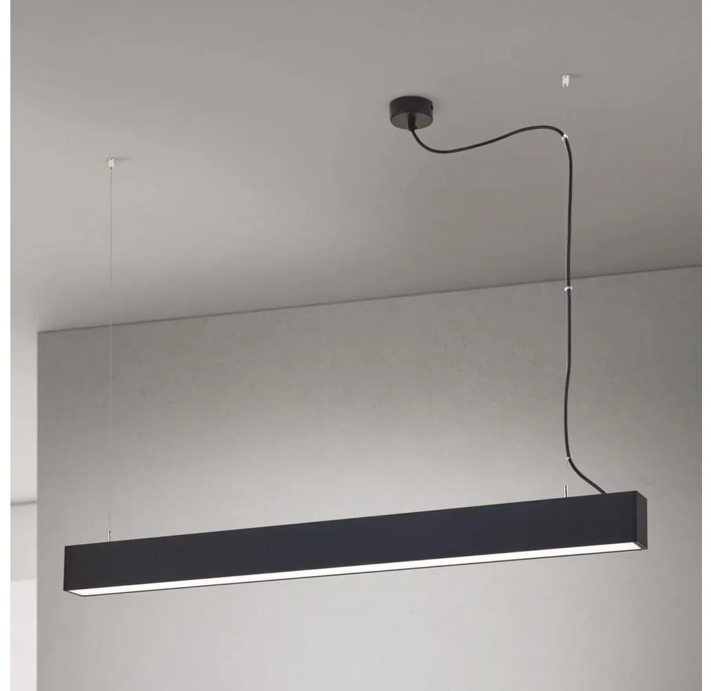 Orion - LED mennyezeti/függesztett lámpa 2 az 1-ben PALKKI LED/38W/230V 3000/4000/5000K fekete