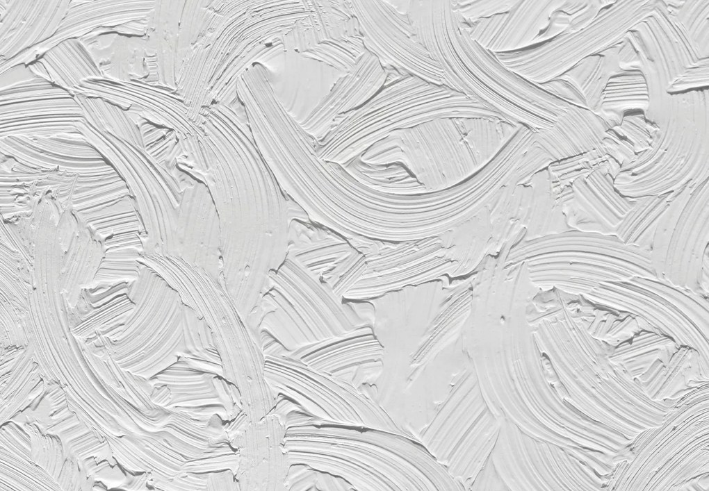 Fotótapéta – Fehér ecsetvonások (147x102 cm)