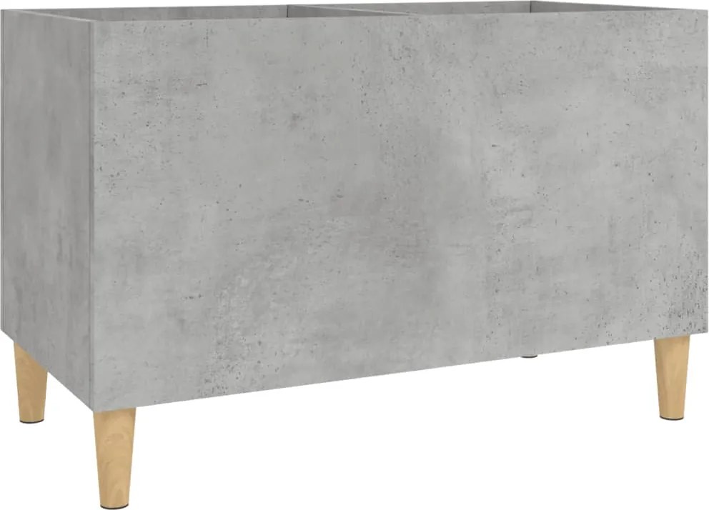 vidaXL betonszürke szerelt fa hanglemezszekrény 74,5x38x48 cm
