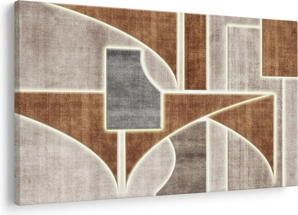 Kép - Alakzatok (90x60 cm)