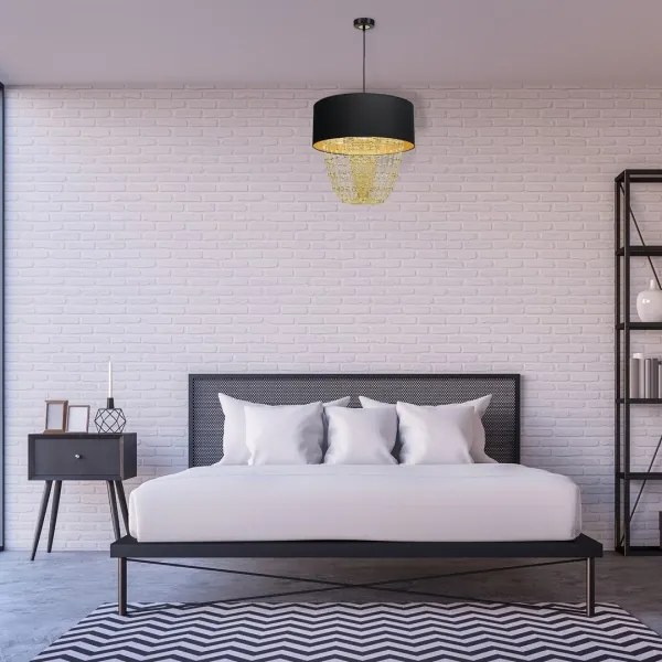 Csillár zsinóron ALMERIA 1xE27/60W/230V