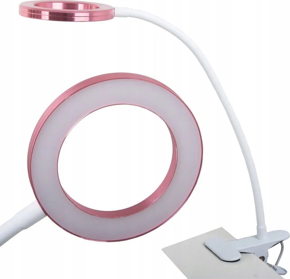 24 Ledes Asztali Lámpa Asztali Klipsz Hajlékony Kozmetikai Keret