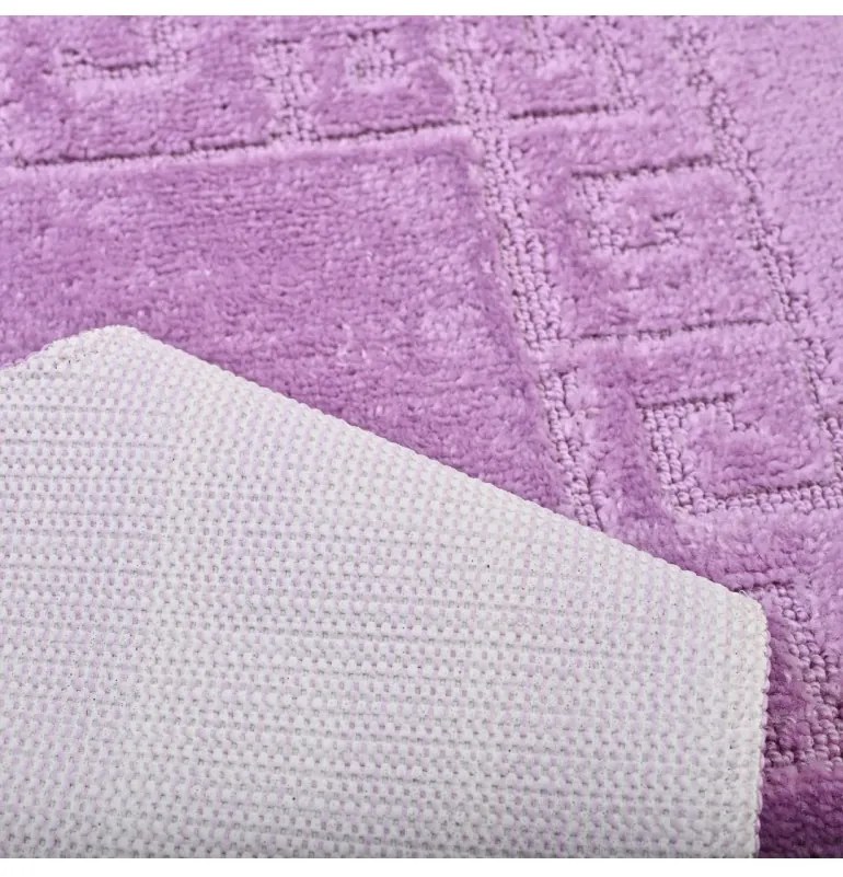 EMI Lia lila fürdőszobaszőnyeg szett 2db