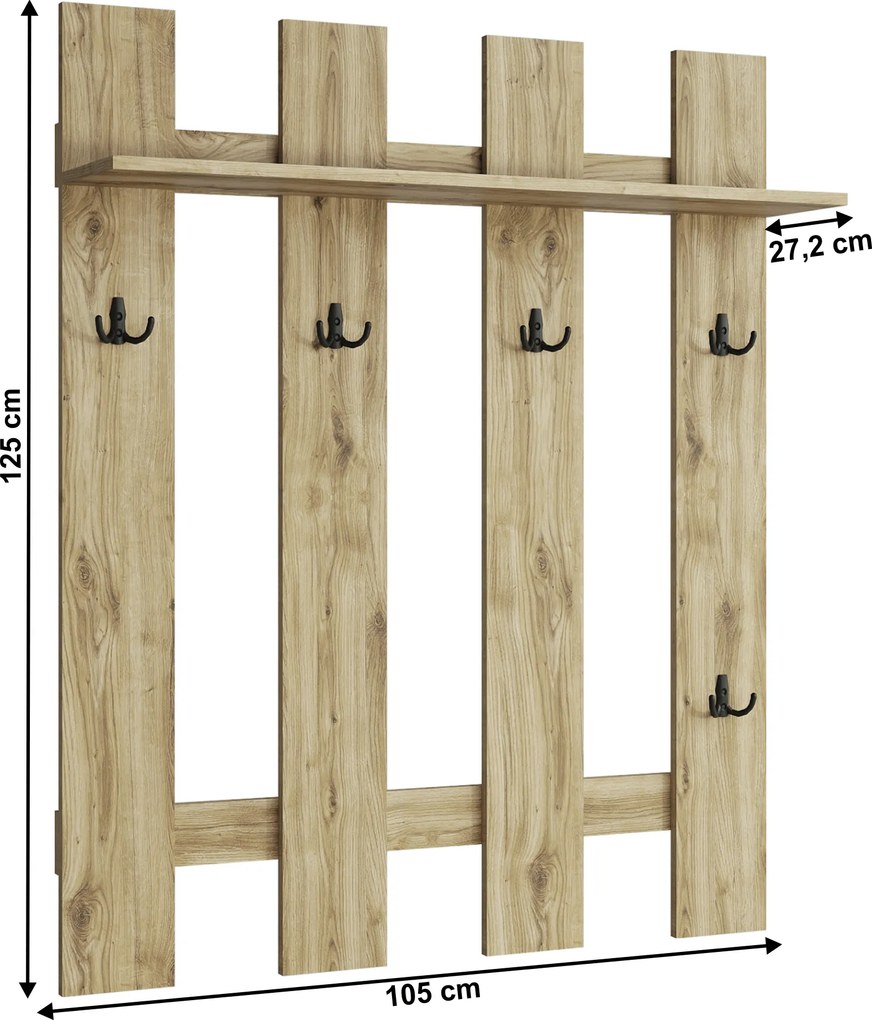 Fogas panel 105, navarra tölgy, DORSI