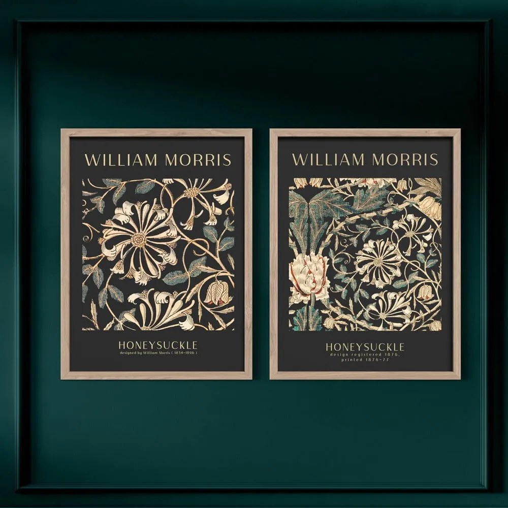 Kép szett 2 db-os 30x40 cm Morris – Styler