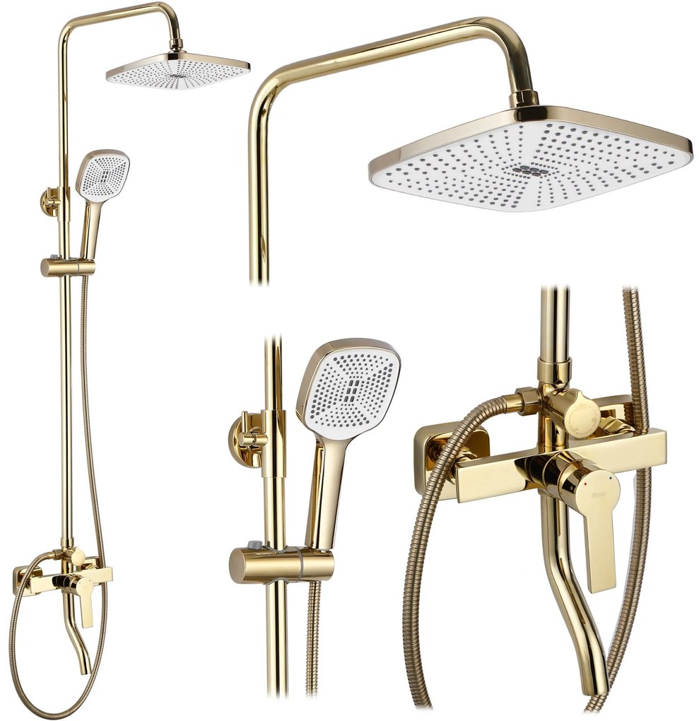 Zuhanyszett REA ARGUS GOLD