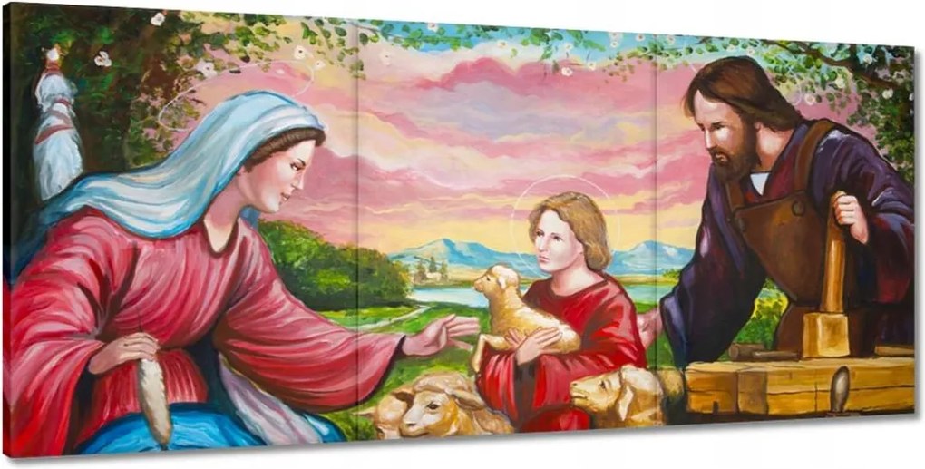 Festmények 210x100 Szent Család