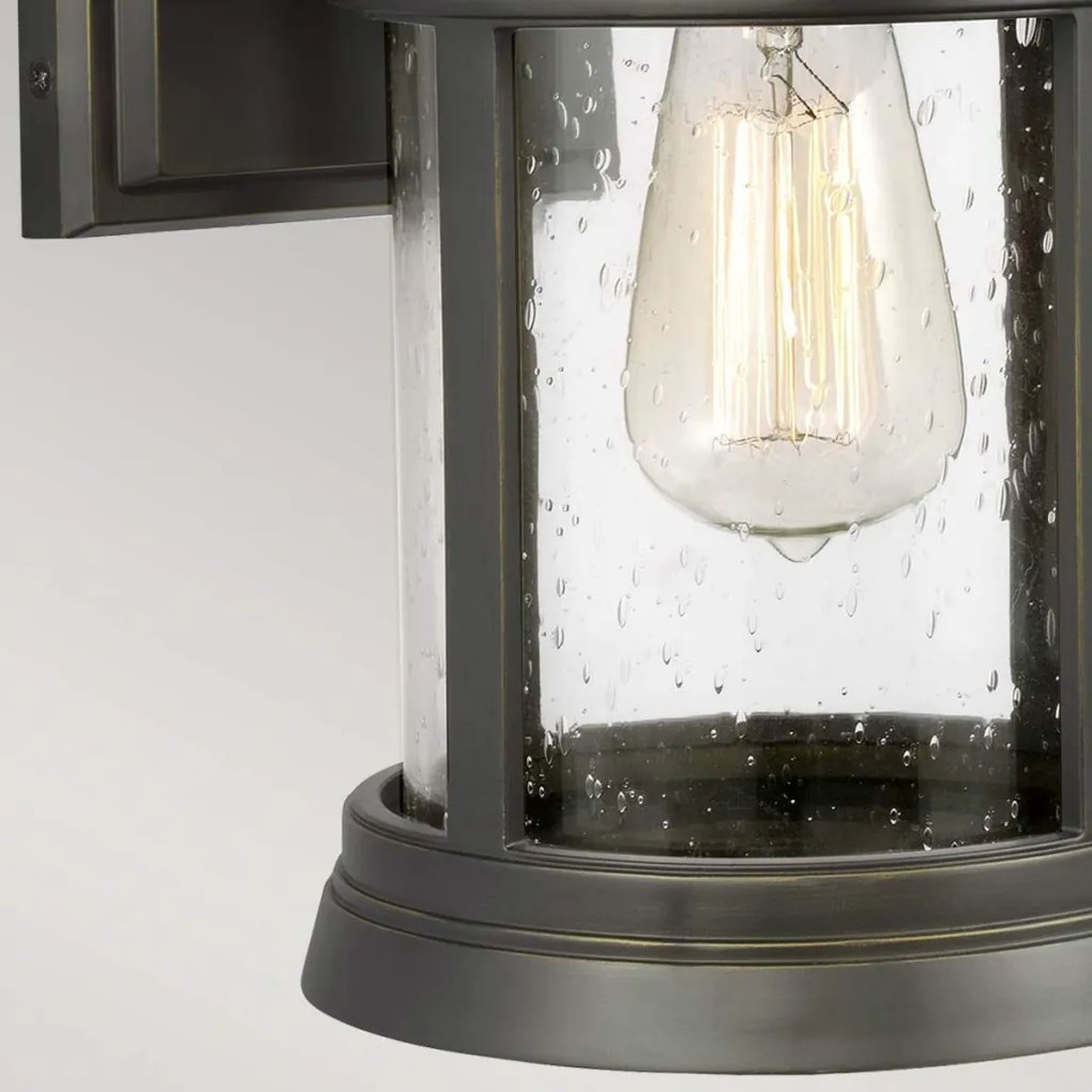 Elstead Lighting NEWPORT FE-NEWPORT-M-ANBZ Fali lámpa 1x60W/E27 IP44