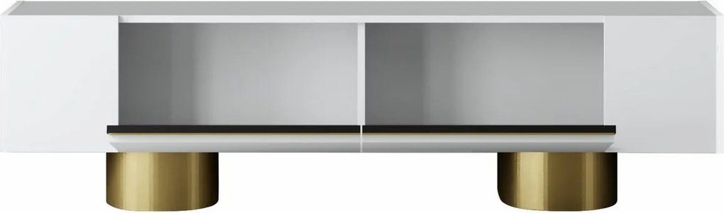 Bohem White and Gold TV-asztal