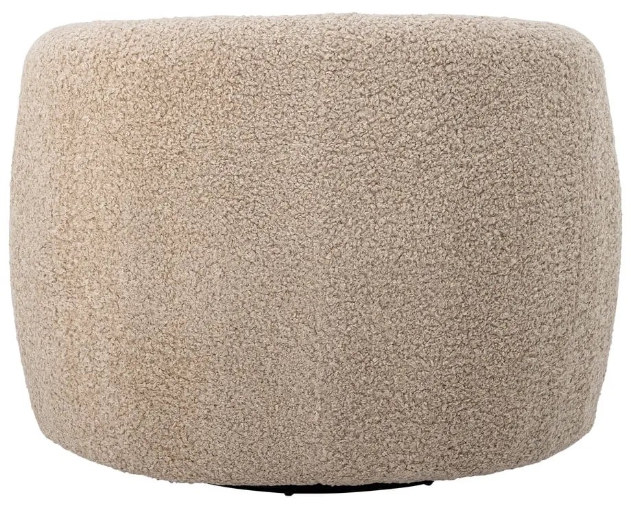 Bézs buklé fotel Bocca – Bloomingville