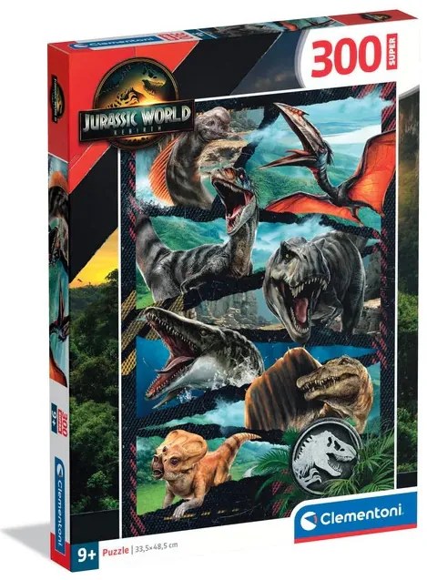 Jurassic World Battle Zone 300 db-os puzzle Clementoni