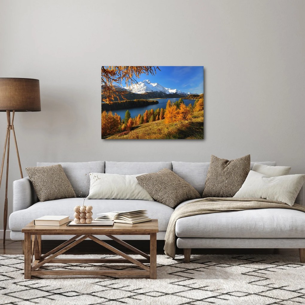 Kép - Ősz az Alpokban (70x50 cm)