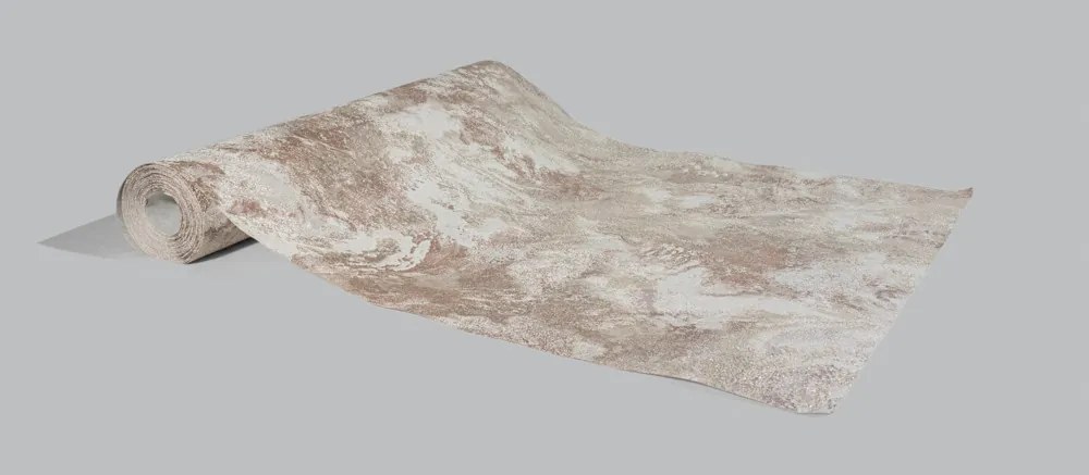 Barna-arany márvány mintás tapéta (1714-63)