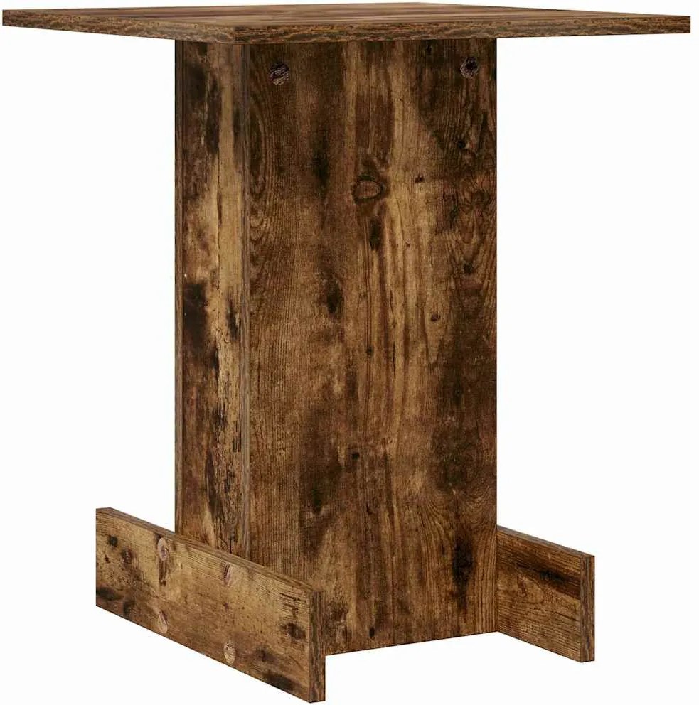 vidaXL Végasztal Füstölt tölgy 44,5 x 45 x 55 cm Faanyag