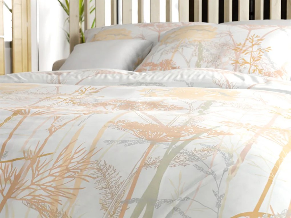 Renforcé pamut ágyneműhuzat CARAWAY krémszínű Ágyneműhuzat mérete: 70 x 90 cm | 140 x 200 cm