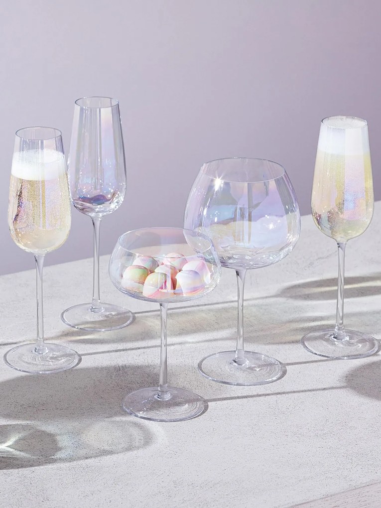 Široká sklenice na šampaňské Pearl, 300 ml, perleťová, set 2ks - LSA International