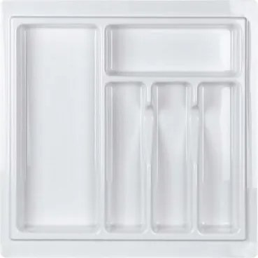 Evőeszköztartó betét Standard fiókrendező 50 fehér 43x43