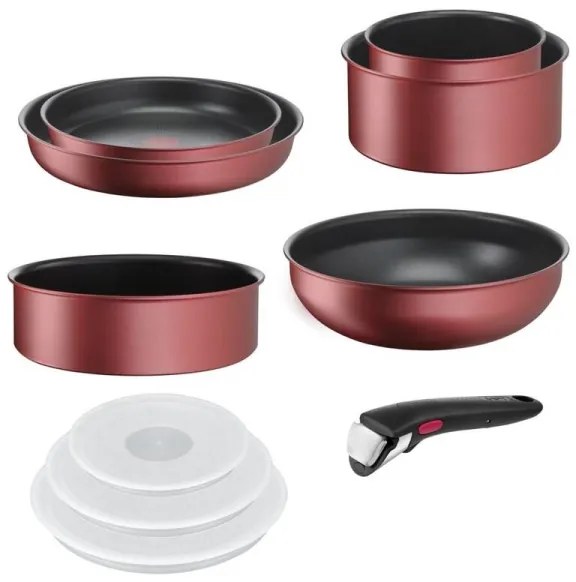 Tefal INGENIO DAILY CHEF 10 részes réz bevonatos edénykészlet