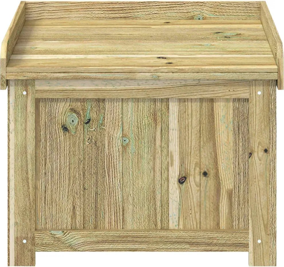 vidaXL Kinti párna tároló Impregnált Fenyőfa 58,5 x 60 x 47 cm