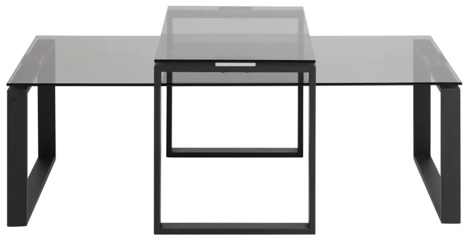 Katrine fekete dohányzóasztal - Actona