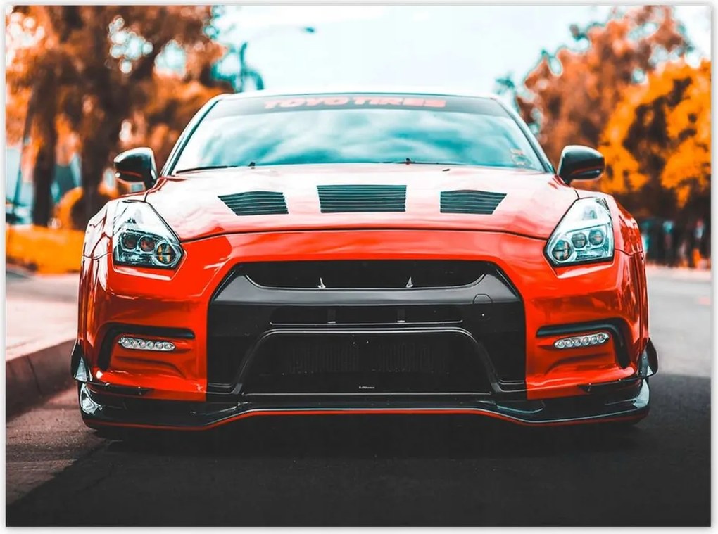 Poszterek 135x100 Nissan Skyline gtr 2017