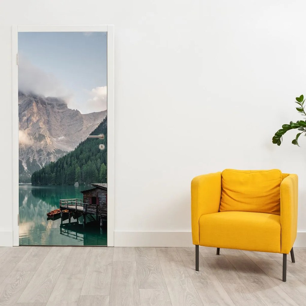 Fotótapéta ajtóra - Prags-tó (95x205cm)