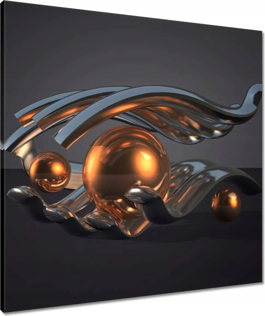 Vászonkép 70x70 Golyók a kézben