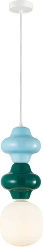 ITALUX PND-94331A-1SMLTI LATERA Modern Függesztett Lámpa Fehér, Matt Fehér, Kék, Opál, Zöld E14 IP20