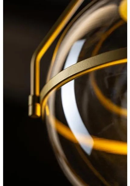 Lámpa Mennyezeti lámpatest DROP 3 , 6335, AC220-240V, 50/60Hz, 3*E14, max.25W, átmérő 68 cm, arany