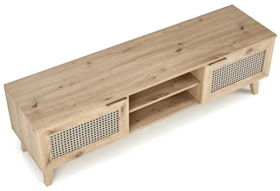 Rustico TV állvány, artisan tölgy