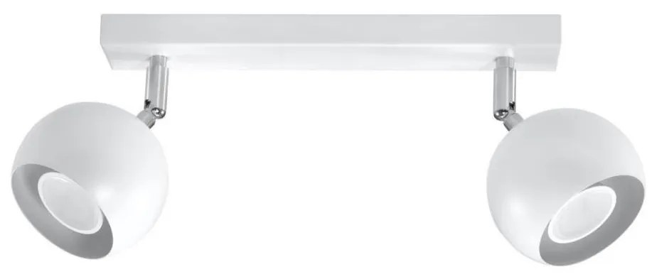 Sollux SL.0438 - Mennyezeti spotlámpa OCULARE 2xGU10/10W/230V